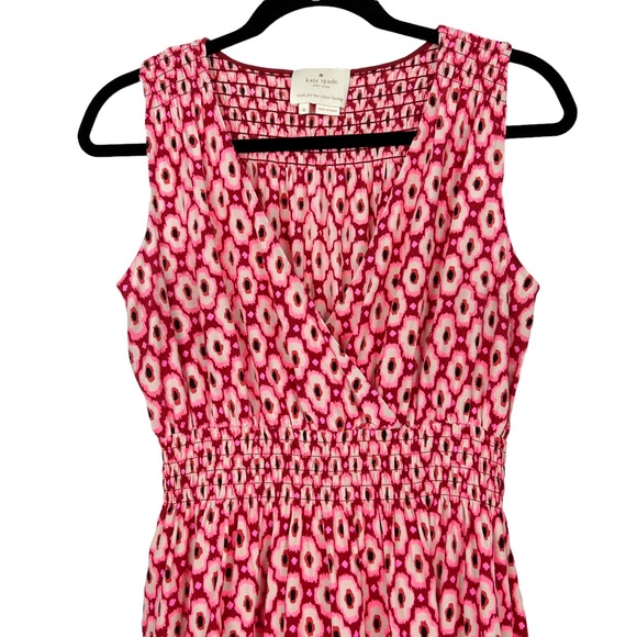 Kate Spade Posy Ikat Elasticated Dress M - Picture 6 of 12